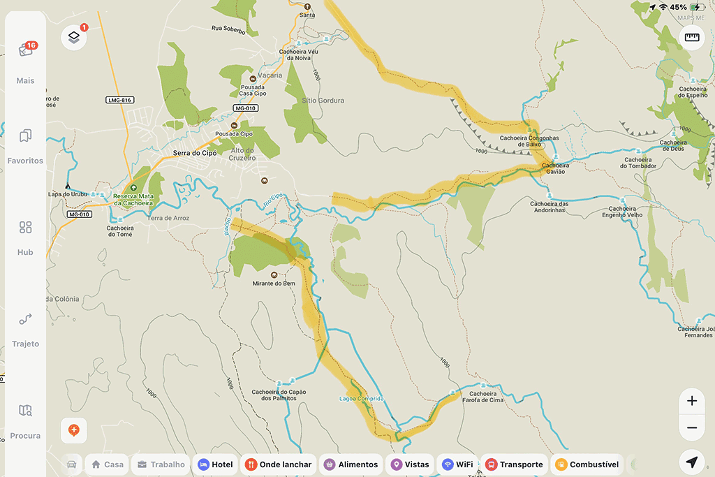 Parque Nacional da Serra do Cipó - Trilhas