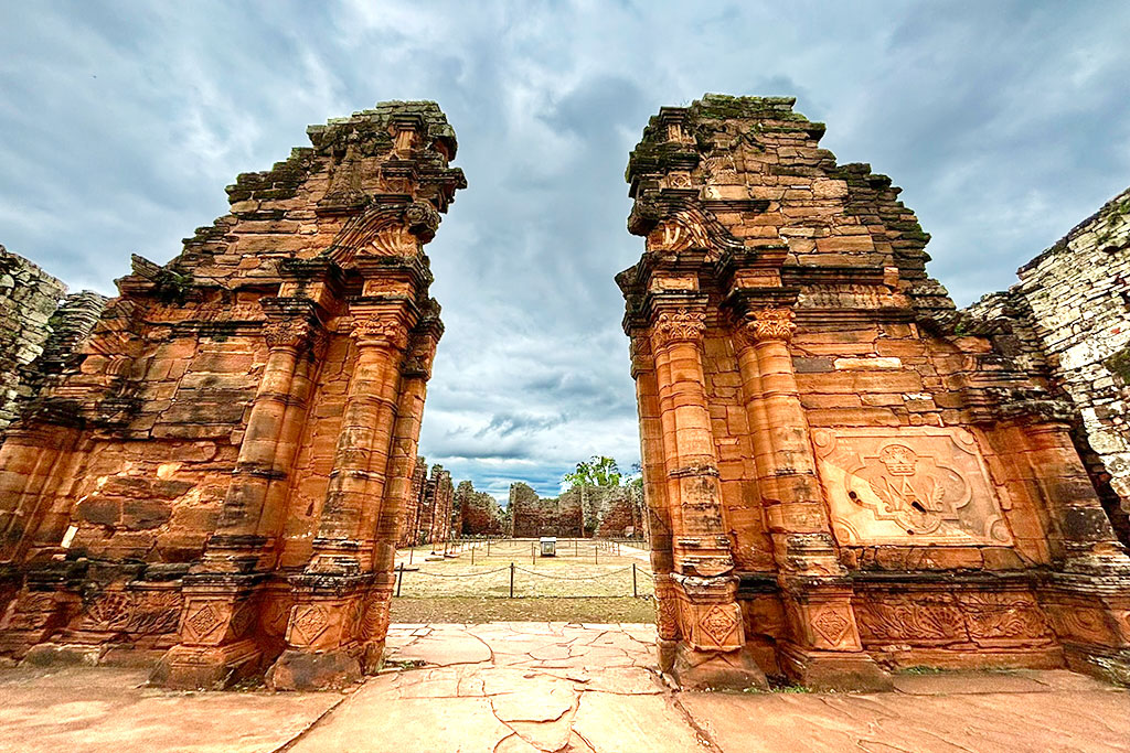 Ruínas de San Ignacio Miní, na província argentina de Misiones