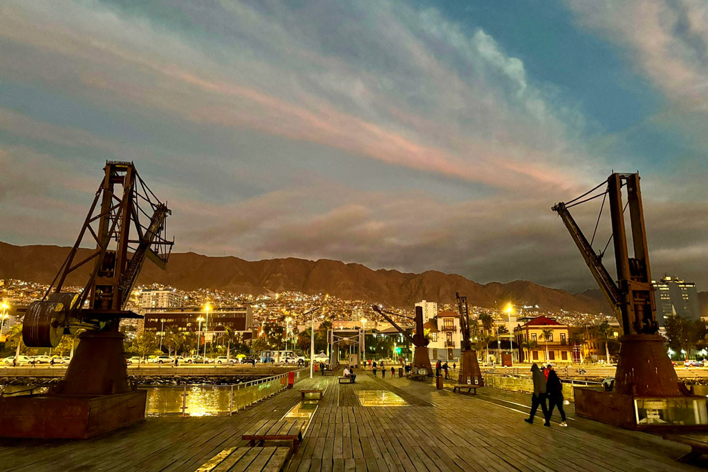Muelle Histórico de Antofagasta, no Chile