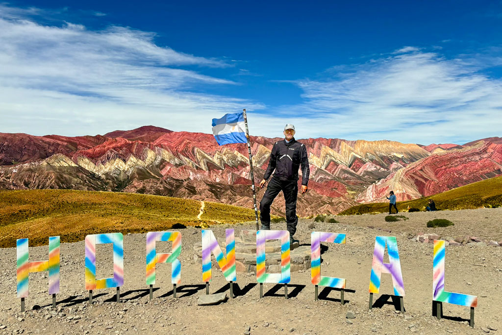 Mirante do Hornocal ou Cerro Cuatorce Colores, na privíncia argentina de Jujuy